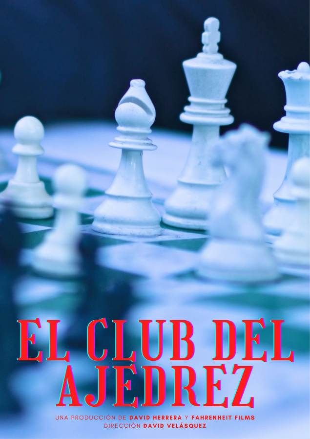 El club del ajedrez — afiche