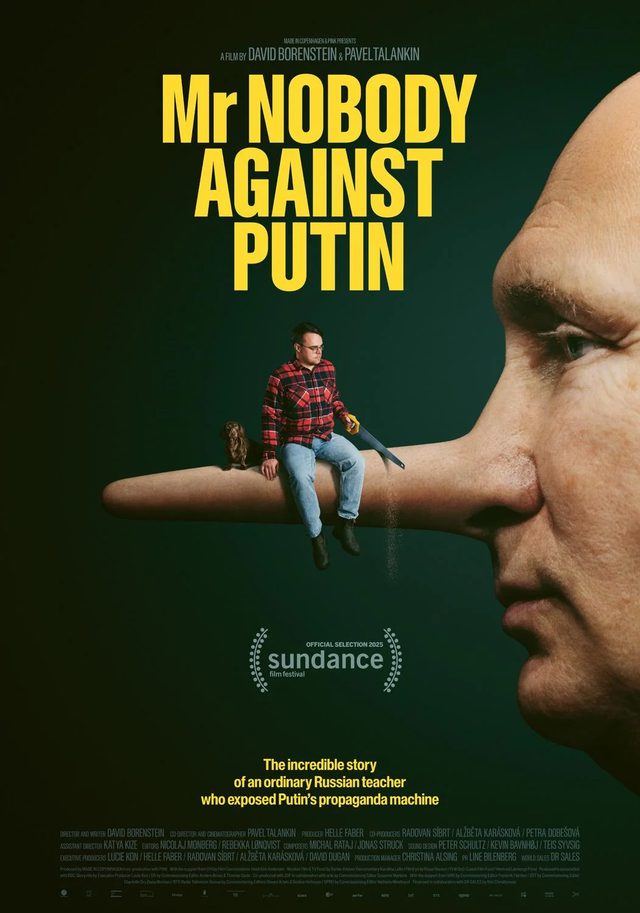 Un don nadie contra Putin — afiche